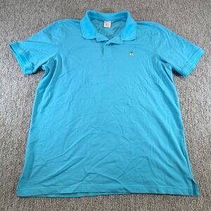 Brooks Brothers Polo Shirt Mens XL Blue Original Fit Supima Cotton Performance